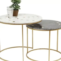 Tische|KARE Design Beistelltisch Mystic Round Klein (2/Set) O61Cm