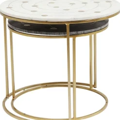 Tische|KARE Design Beistelltisch Mystic Round Klein (2/Set) O61Cm