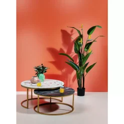 Tische|KARE Design Beistelltisch Mystic Round (2/Set) O90Cm