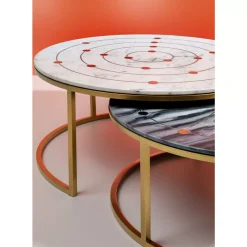 Tische|KARE Design Beistelltisch Mystic Round (2/Set) O90Cm