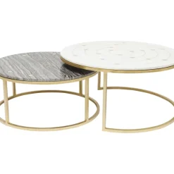 Tische|KARE Design Beistelltisch Mystic Round (2/Set) O90Cm