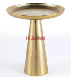 Tische|KARE Design Beistelltisch Plateau Uno Messing O45Cm