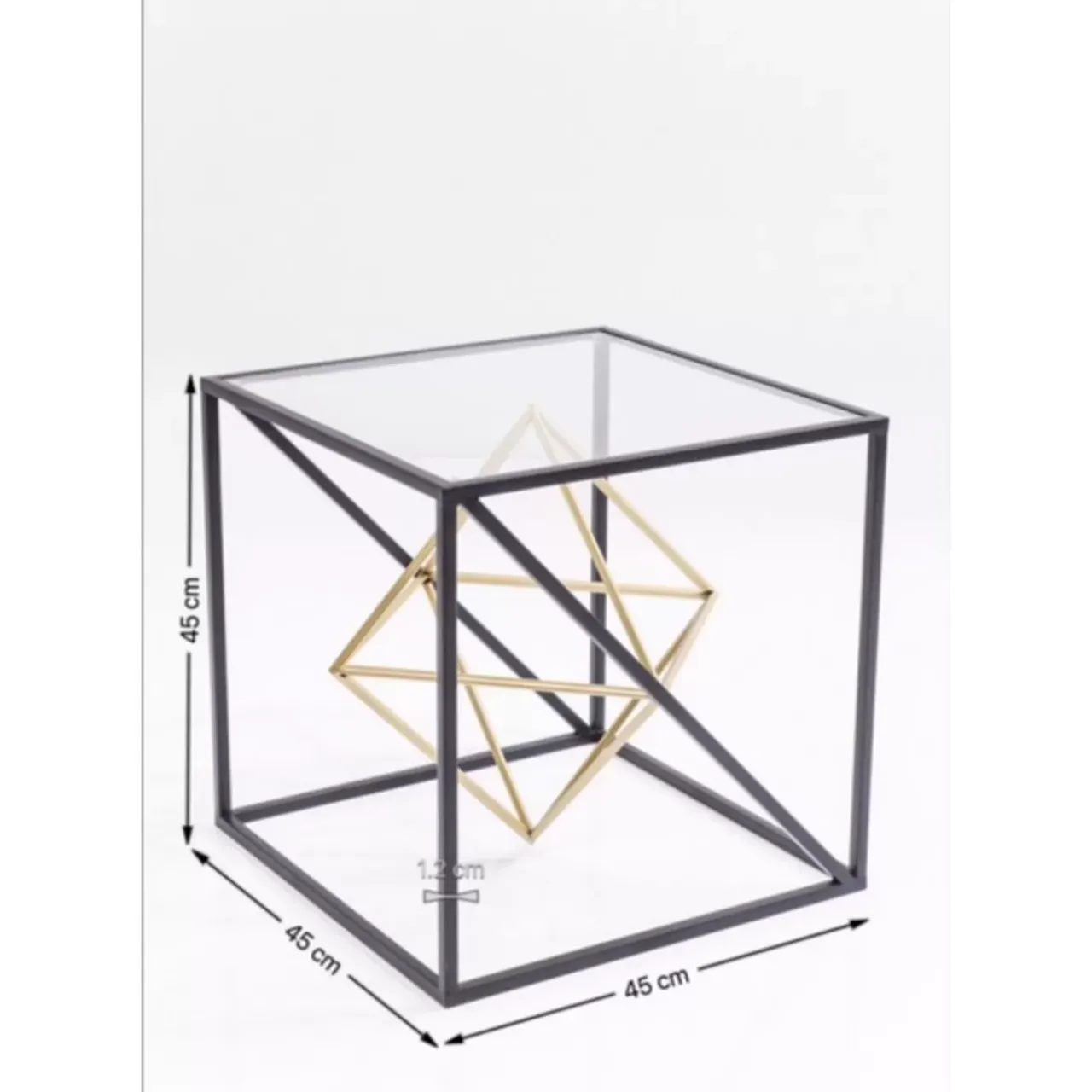 Tische|KARE Design Beistelltisch Prisma 45X45Cm