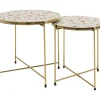 Tische|KARE Design Beistelltisch Priya Weis (2/Set)