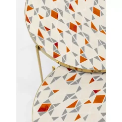 Tische|KARE Design Beistelltisch Priya Weis (2/Set)
