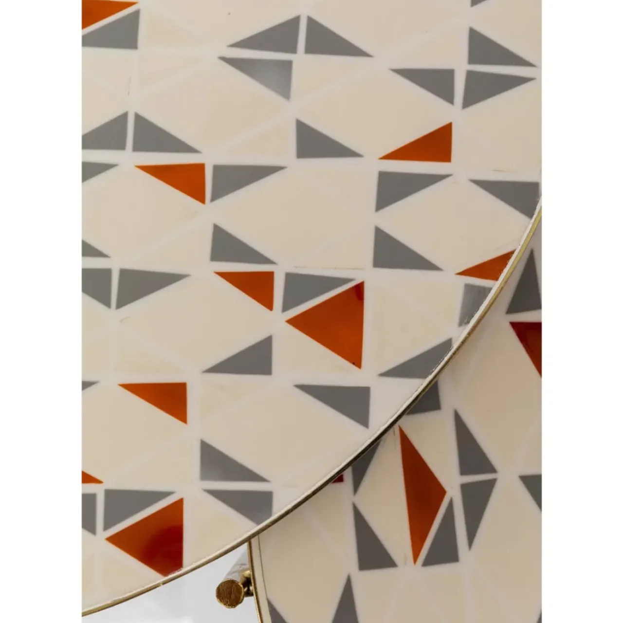 Tische|KARE Design Beistelltisch Priya Weis (2/Set)