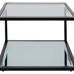 Tische|KARE Design Beistelltisch Quadro Schwarz 50X50Cm