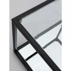Tische|KARE Design Beistelltisch Quadro Schwarz 50X50Cm