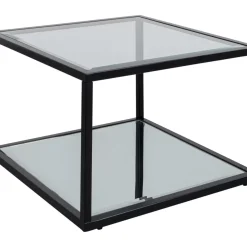 Tische|KARE Design Beistelltisch Quadro Schwarz 50X50Cm
