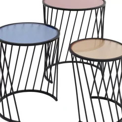 Tische|KARE Design Beistelltisch Rainbow (3/Set)