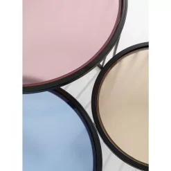Tische|KARE Design Beistelltisch Rainbow (3/Set)