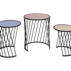 Tische|KARE Design Beistelltisch Rainbow (3/Set)