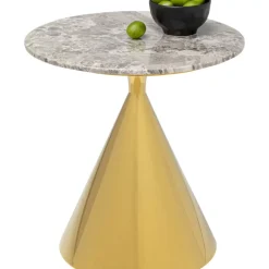 Tische|KARE Design Beistelltisch Rita Gold O50Cm