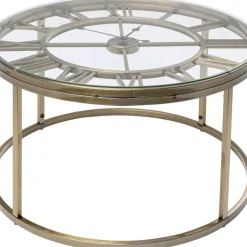 Tische|KARE Design Beistelltisch Roman Brass O76Cm