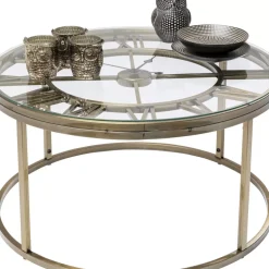 Tische|KARE Design Beistelltisch Roman Brass O76Cm
