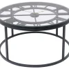 Tische|KARE Design Beistelltisch Roman Schwarz O76Cm
