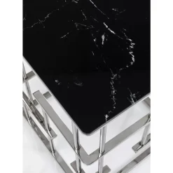 Tische|KARE Design Beistelltisch Rome Silber 40X40Cm