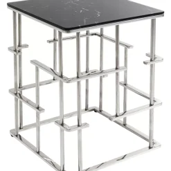 Tische|KARE Design Beistelltisch Rome Silber 40X40Cm
