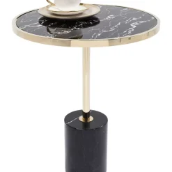 Tische|KARE Design Beistelltisch San Remo Base Schwarz O46Cm
