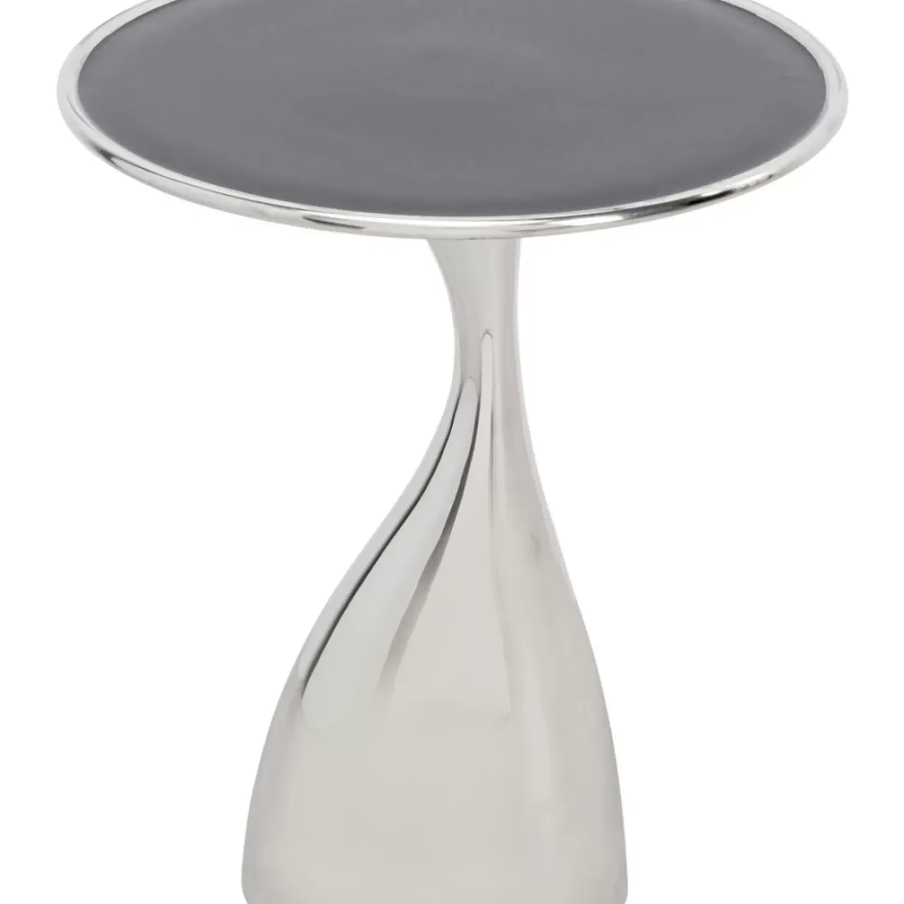 Tische|KARE Design Beistelltisch Spacey Silber O36Cm