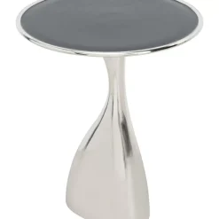 Tische|KARE Design Beistelltisch Spacey Silber O36Cm