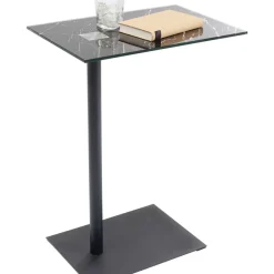 Tische|KARE Design Beistelltisch West Coast Schwarz Marble 50X34Cm