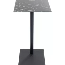 Tische|KARE Design Beistelltisch West Coast Schwarz Marble 50X34Cm