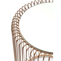 Tische|KARE Design Beistelltisch Wire Copper (2/Set) O44Cm