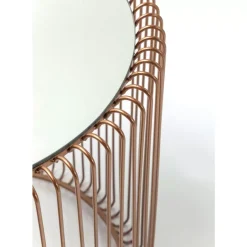 Tische|KARE Design Beistelltisch Wire Copper (2/Set) O44Cm