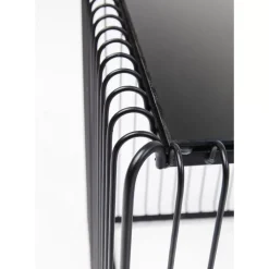 Tische|KARE Design Beistelltisch Wire Square Schwarz (2/Set) 45X45Cm