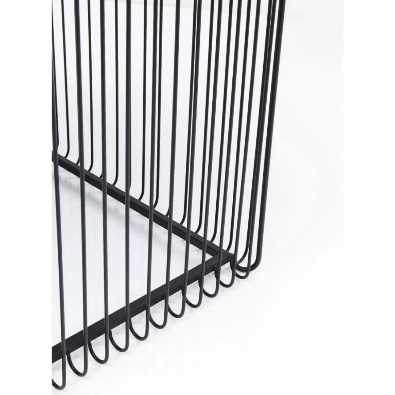 Tische|KARE Design Beistelltisch Wire Square Schwarz (2/Set) 45X45Cm