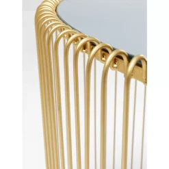 Tische|KARE Design Beistelltisch Wire Triangle Gold (2/Set)
