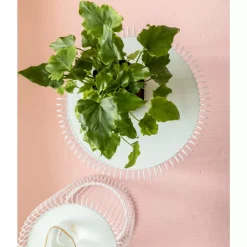 Tische|KARE Design Beistelltisch Wire White (2/Set) O44Cm