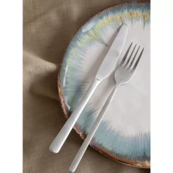 Geschirr & Tischaccessoires|KARE Design Besteck Gloria Matt Silber (16-Tlg.)