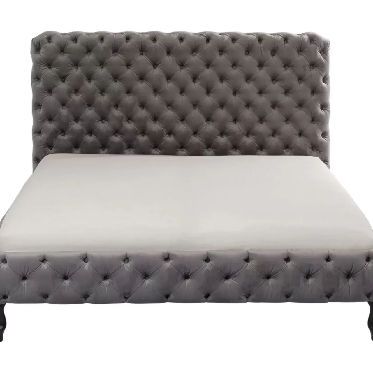 Betten|KARE Design Bett Desire Hoch Silbergrau 180X200 Cm