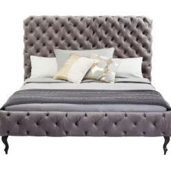 Betten|KARE Design Bett Desire Hoch Silbergrau 180X200 Cm