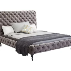 Betten|KARE Design Bett Desire Hoch Silbergrau 180X200 Cm