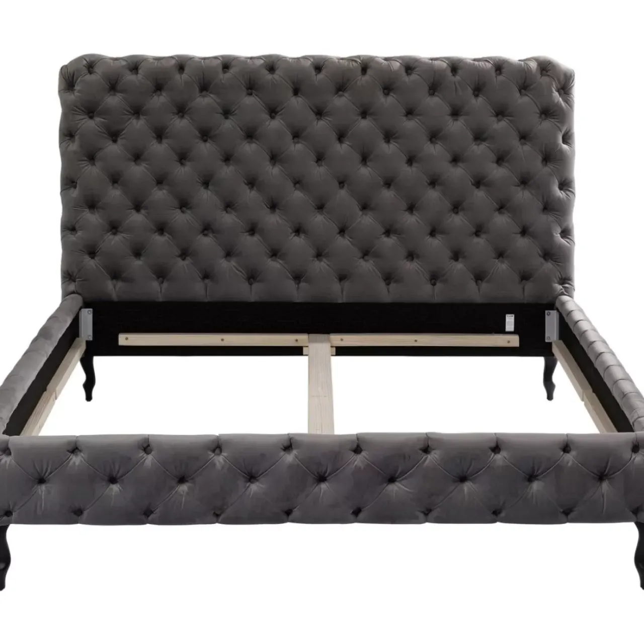 Betten|KARE Design Bett Desire Hoch Silbergrau 180X200 Cm