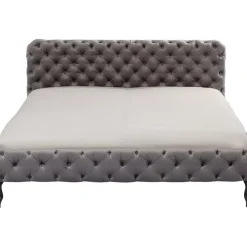 Betten|KARE Design Bett Desire Velvet Silbergrau 180X200 Cm