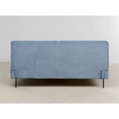Betten|KARE Design Bett East Side Cord Blau 180X200Cm