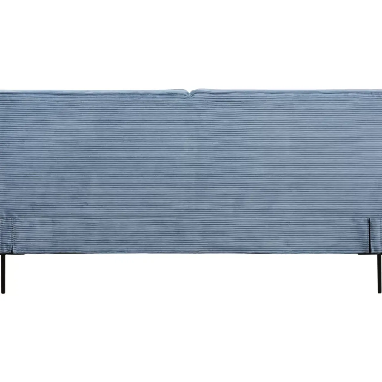 Betten|KARE Design Bett East Side Cord Blau 160X200Cm