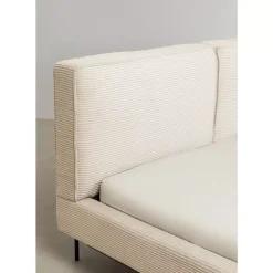 Betten|KARE Design Bett East Side Cord Creme 160X200Cm