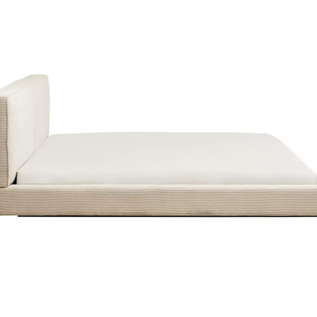 Betten|KARE Design Bett East Side Cord Creme 160X200Cm