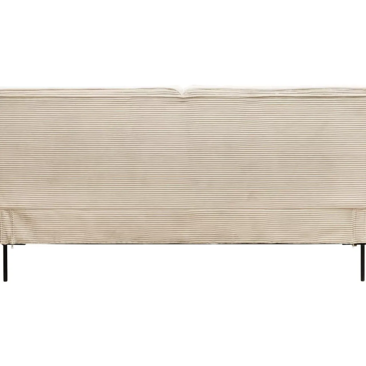 Betten|KARE Design Bett East Side Cord Creme 160X200Cm