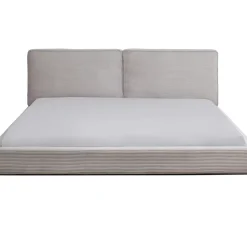 Betten|KARE Design Bett East Side Cord Grau 160X200Cm
