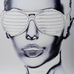 Bilder|KARE Design Bild Alu Cool Girl 120X120