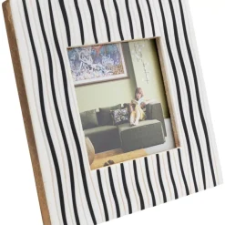 Deko & Geschenkartikel|KARE Design Bilderrahmen Black Stripes 17X17Cm