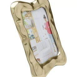 Deko & Geschenkartikel|KARE Design Bilderrahmen Jade Swing Gold 21X26Cm