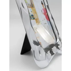 Deko & Geschenkartikel|KARE Design Bilderrahmen Jade Swing Silber 13X18Cm