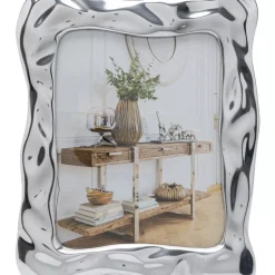 Deko & Geschenkartikel|KARE Design Bilderrahmen Jade Swing Silber 21X26Cm